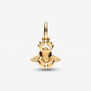 Pandora Disney Aladdin Scarab Beetle Dangle Charm